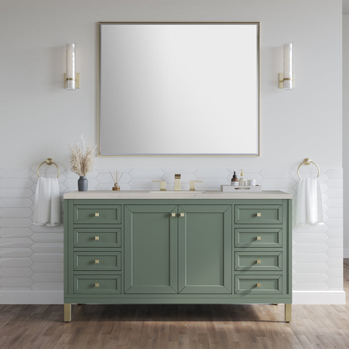 James Martin Vanities Chicago 60" Single Vanity