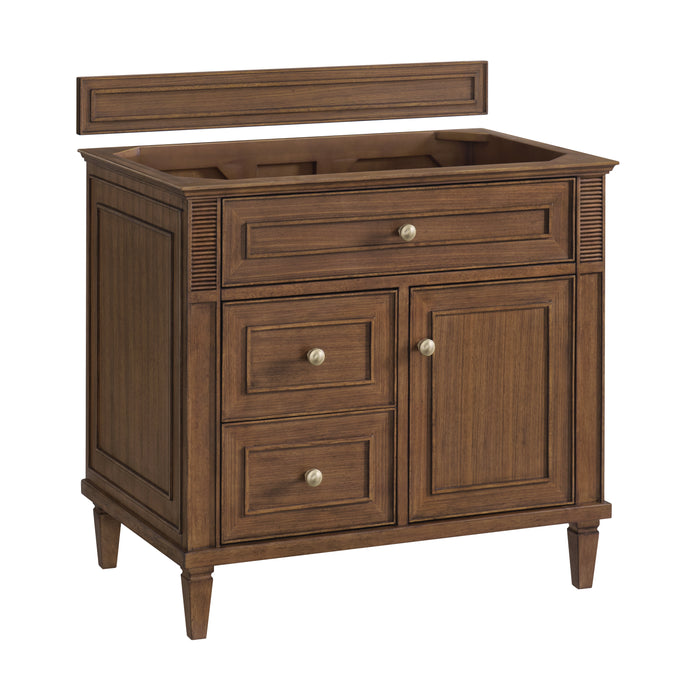 Lorelai 36" Single Vanity, Mid-Century Walnut
