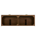 Marcello 72" Double Vanity, Chestnut w/ 3 CM Parisien Bleu Top w/FreePower Wireless Charger