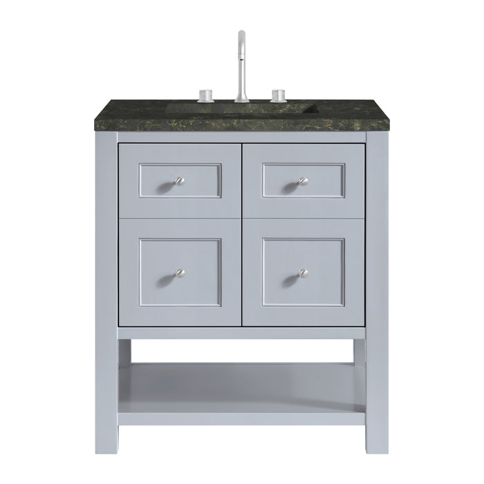 Breckenridge 30" Single Vanity, Serenity Blue, w/ 3 CM Phantome Eclos Top