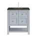 Breckenridge 30" Single Vanity, Serenity Blue, w/ 3 CM Phantome Eclos Top