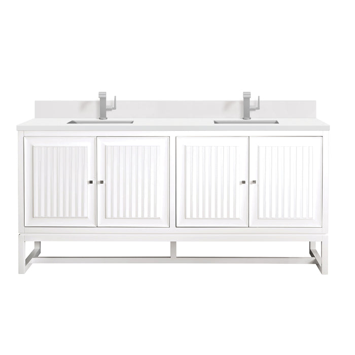 James Martin Athens 72" Double Bathroom Vanity