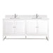 James Martin Athens 72" Double Bathroom Vanity