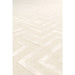 Pasargad Home Edgy Collection Hand-Tufted Ivory BSilk & Wool Area Rug- 5' 0" X 8' 0" pvny-24 5x8