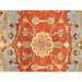 Pasargad Home Serapi Collection Hand-Knotted Rust Wool Area Rug-10' 1" X 13'11" PB-5BN 10x14