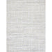 Pasargad Home Slate Collection Hand-Loomed Ivory/Beige Bsilk & Wool Area Rug-12' 0" X 15' 0" pbfe-02 12x15