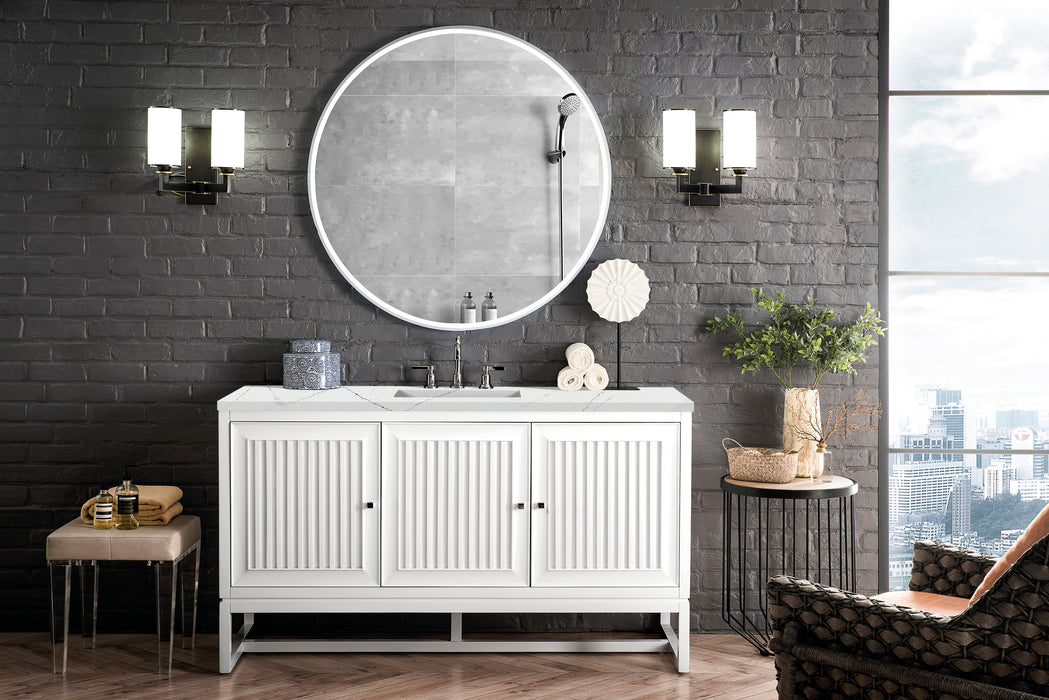 James Martin Athens 60" Single Bathroom Vanity