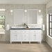 James Martin Vanities Lorelai 72" Double Vanity
