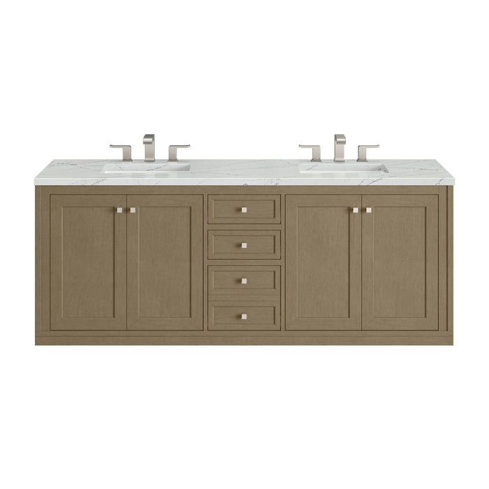 James Martin Vanities Chicago 72" Double Vanity
