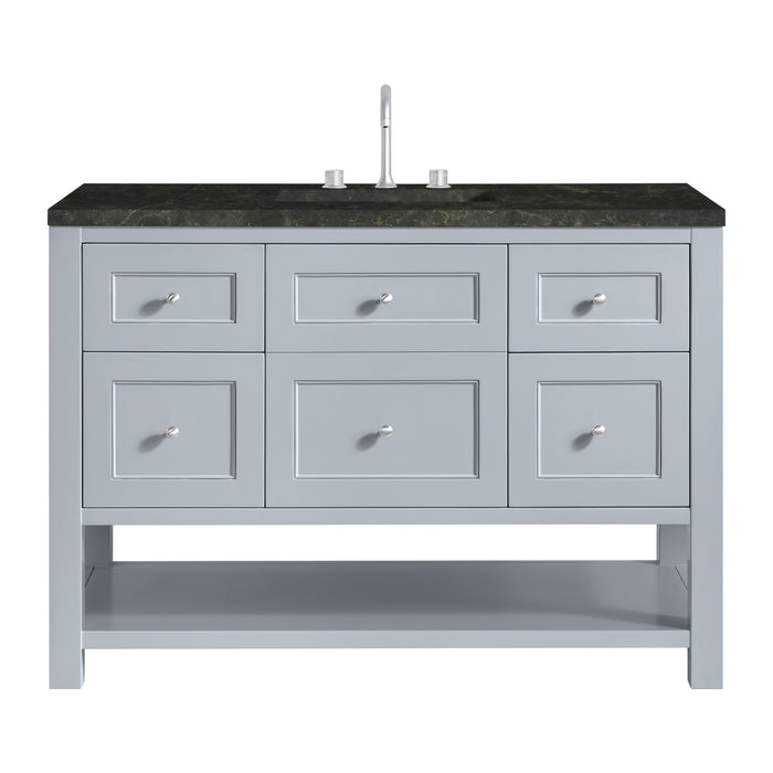 Breckenridge 48" Single Vanity, Smokey Celadon w/ 3 CM Ethereal Noctis Top