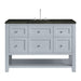 Breckenridge 48" Single Vanity, Smokey Celadon w/ 3 CM Ethereal Noctis Top