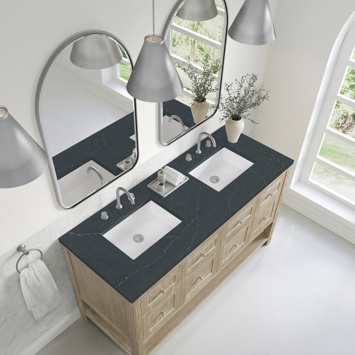 James Martin Vanities Breckenridge 60" Double Bathroom Vanity
