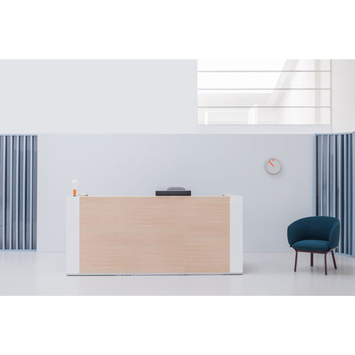 MDD Tera Modern Reception Desk - Straight 96" x 33.3" TRA121