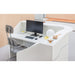 MDD Wave Modern Reception Desk Organic Front - Corner 71.2" x 43.4" LUV36