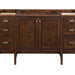 Addison 60" Single Vanity Cabinet, Mid-Century Acacia