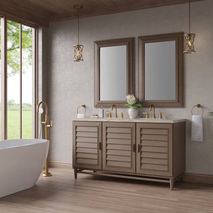 James Martin Vanities Portland 60" Double Vanity