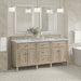 James Martin Vanities Lorelai 72" Double Vanity