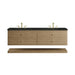 Allamari 72" Double Vanity, Dune Mist w/ 3 CM Phantome Eclos Top