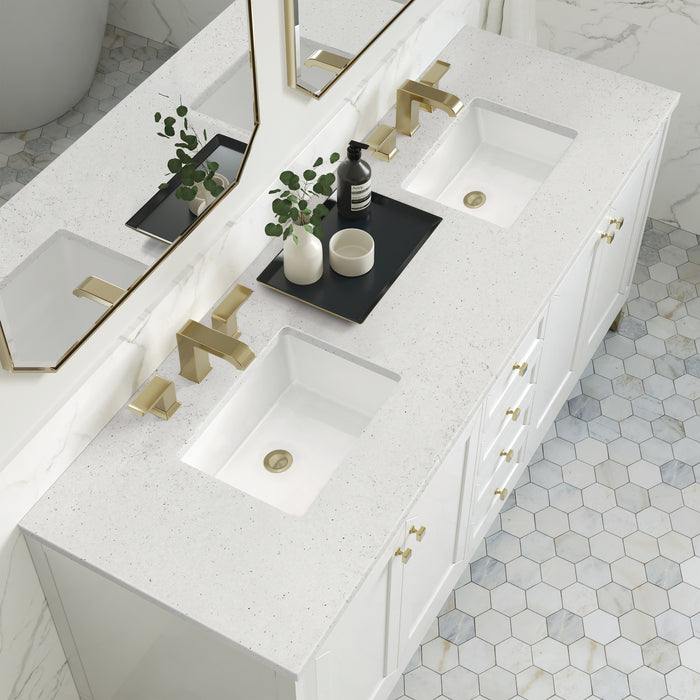 James Martin Vanities Chicago 72" Double Bathroom Vanity