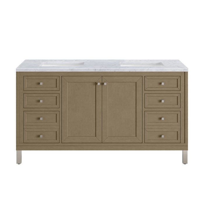 James Martin Vanities Chicago 60" Double Vanity