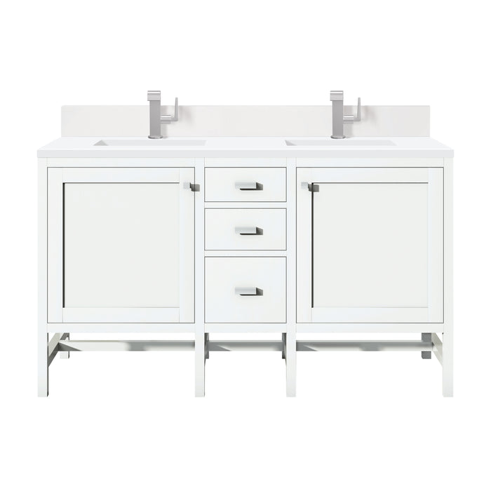 James Martin Addison 60" Double Bathroom Vanity