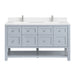 Breckenridge 60" Double Vanity, Whitewashed Oak