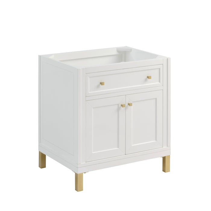Chicago 30" Single Vanity, Glossy White