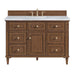 Lorelai 48" Single Vanity, Light Natural Oak w/ 3 CM Parisien Bleu Silestone Top