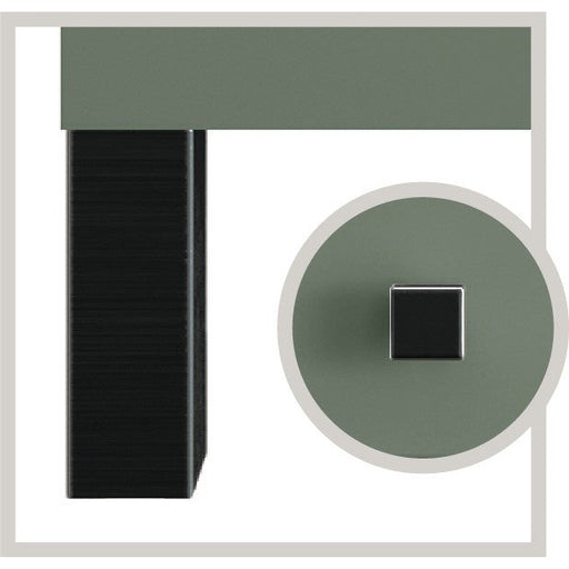 James Martin Vanities Part: Chicago Knobs and Legs Set for V30" and V36" in Matte Black
