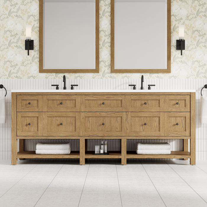 James Martin Vanities Breckenridge 84" Double Vanity