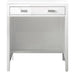 Addison 30" Countertop Unit, Glossy White w/ 3 CM White Zeus Silestone Top