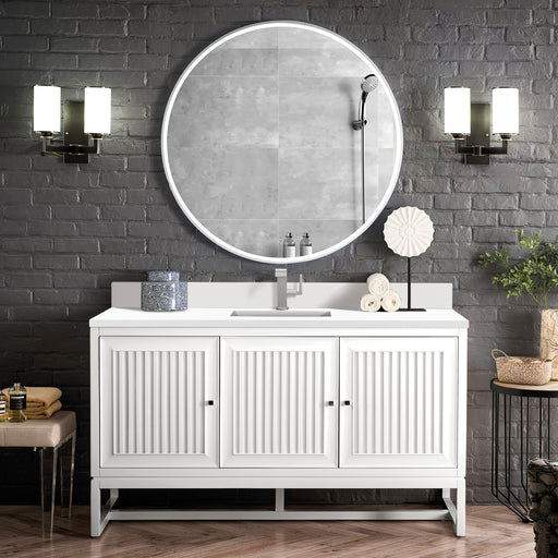 James Martin Vanities Athens 60" Single Bathroom Vanity