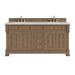 Brookfield 72" Double Vanity, Pecan