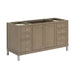 Chicago 60" Single Vanity, Smokey Celadon, w/ 3 CM Ethereal Noctis Silestone® Top