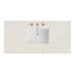 48" Single Top, 3CM Siberian Silestone w/ Sink
