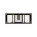 Brookfield 60" Single Vanity, Pecan w/ Single Hole 3CM White Zeus Silestone Top & Backsplash
