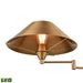 Elk Lighting Arcadia Aged Brass LED 1 Light Floor Lamp