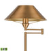 Elk Lighting Arcadia Aged Brass LED 1 Light Floor Lamp