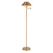 Elk Lighting Arcadia Aged Brass LED 1 Light Floor Lamp