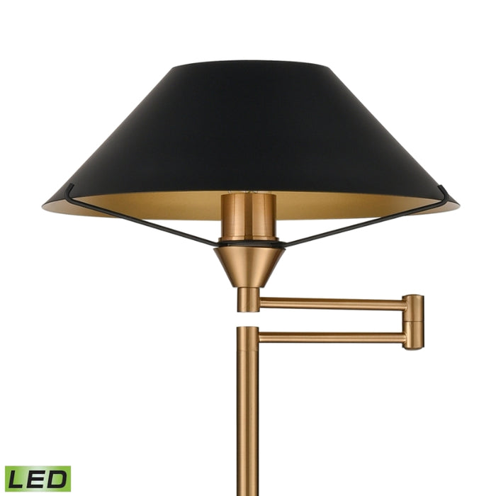 Elk Lighting Arcadia Aged Brass LED 1 Light Floor Lamp