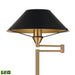 Elk Lighting Arcadia Aged Brass LED 1 Light Floor Lamp