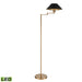 Elk Lighting Arcadia Aged Brass LED 1 Light Floor Lamp