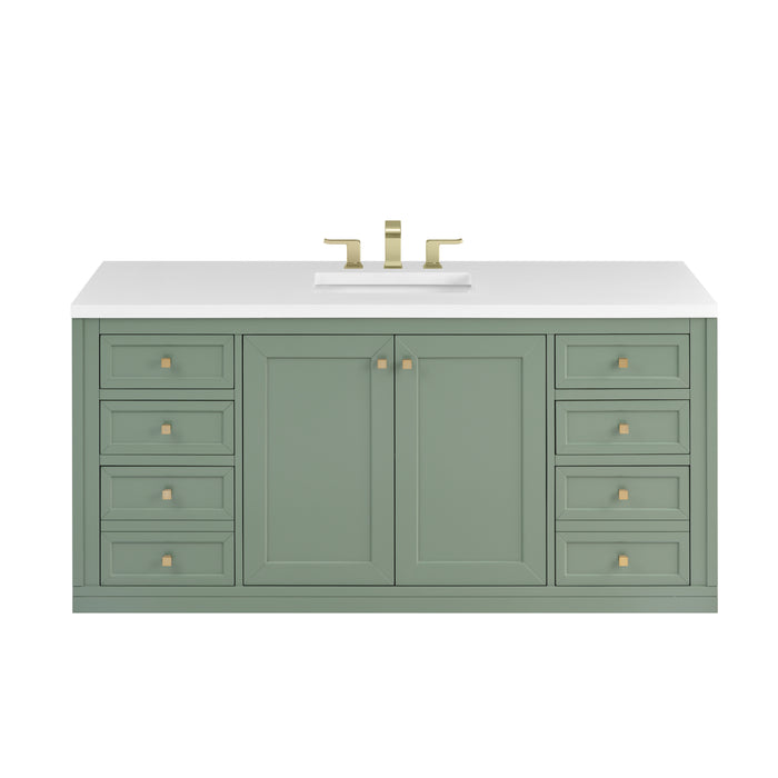 James Martin Vanities Chicago 60" Single Vanity