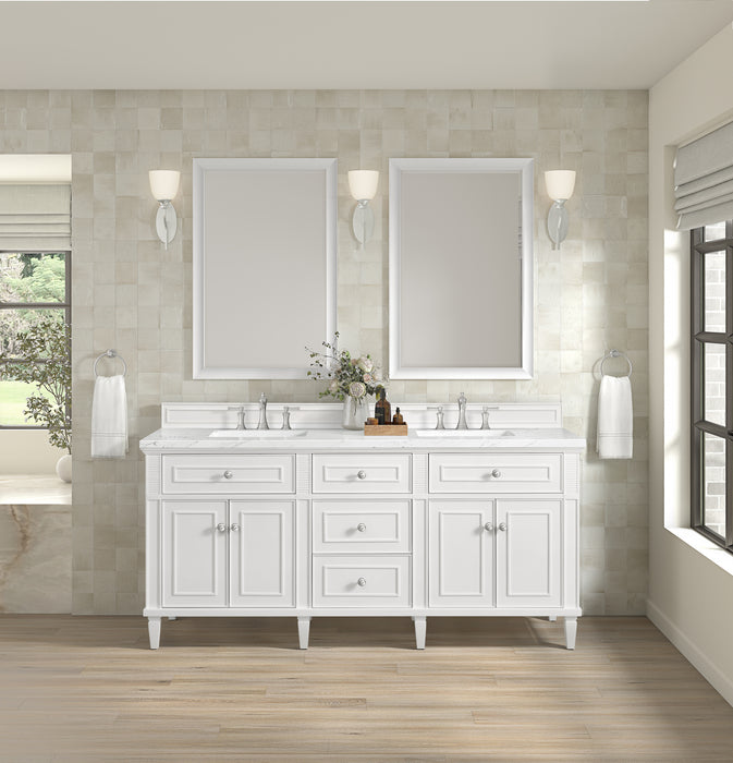 James Martin Vanities Lorelai 72" Double Vanity