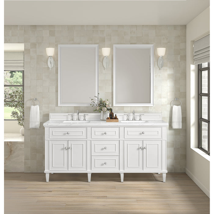James Martin Vanities Lorelai 72" Double Bathroom Vanity