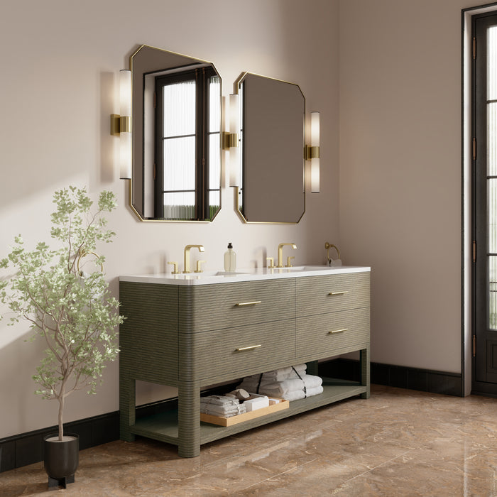 James Martin Vanities Lucian 72" Double Vanity