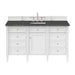 Brittany 60" Single Vanity, Victory Blue, w/ 3 CM Tajnar Eclos Top
