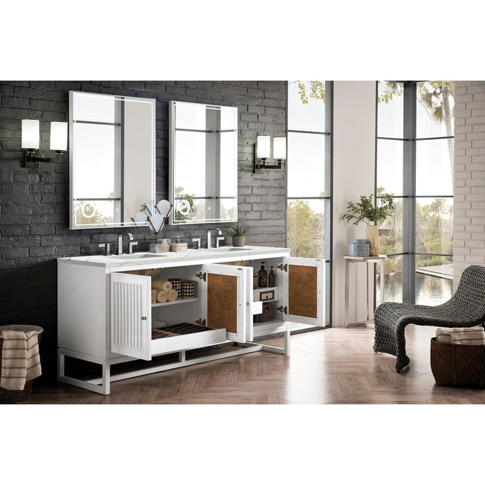James Martin Vanities Athens 72" Double Bathroom Vanity