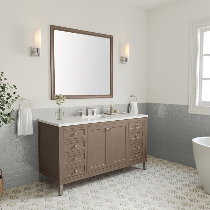 James Martin Vanities Chicago 60" Single Vanity