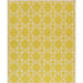 Pasargad Home Kilim Collection Hand-Woven Lamb's Wool Area Rug, 6'0" X 9'0", Gold SA-6132 6X9
